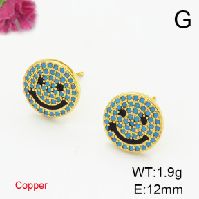 Fashion Copper Earrings  F6E403591vbnb-L017