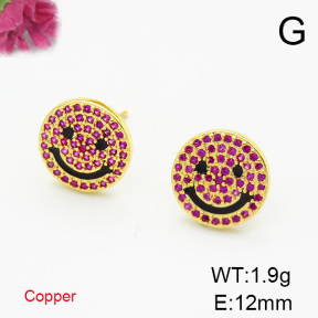 Fashion Copper Earrings  F6E403593vbnb-L017