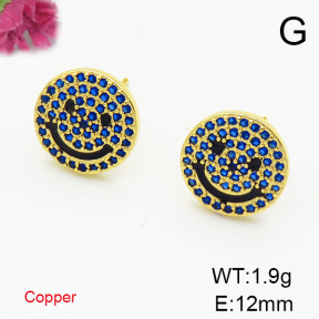 Fashion Copper Earrings  F6E403594vbnb-L017