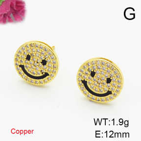 Fashion Copper Earrings  F6E403595vbnb-L017