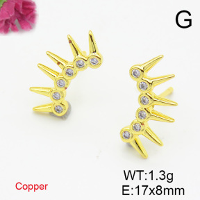 Fashion Copper Earrings  F6E403596ablb-L017