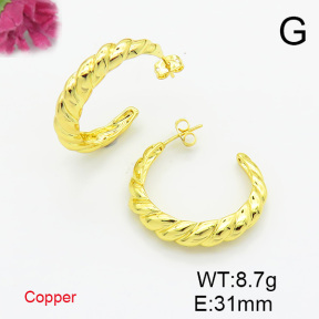Fashion Copper Earrings  F6E403597vbnb-L017