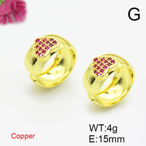 Fashion Copper Earrings  F6E403606ablb-L017