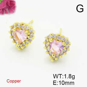 Fashion Copper Earrings  F6E403611vbmb-L017