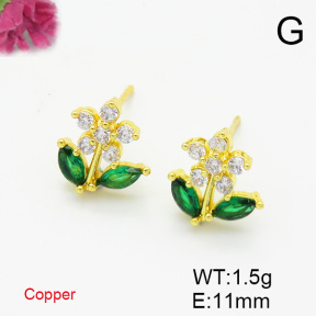 Fashion Copper Earrings  F6E403616vbmb-L017