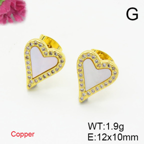 Fashion Copper Earrings  F6E403617vbnb-L017
