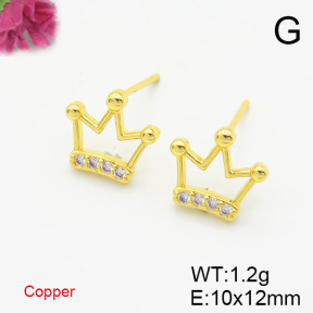 Fashion Copper Earrings  F6E403618ablb-L017