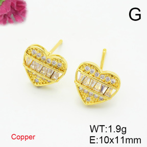 Fashion Copper Earrings  F6E403620vbmb-L017