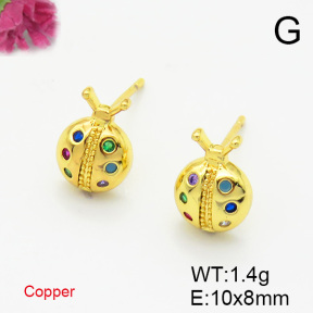 Fashion Copper Earrings  F6E403621ablb-L017