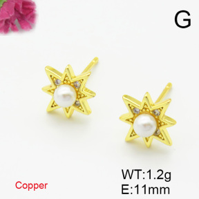 Fashion Copper Earrings  F6E403623ablb-L017