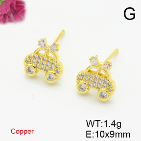 Fashion Copper Earrings  F6E403624ablb-L017
