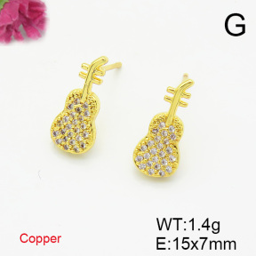 Fashion Copper Earrings  F6E403625ablb-L017