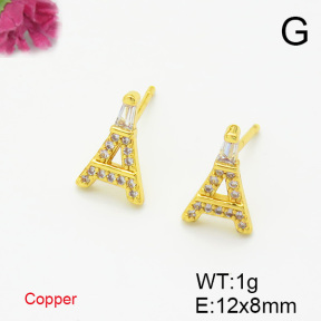 Fashion Copper Earrings  F6E403626ablb-L017