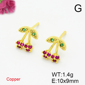 Fashion Copper Earrings  F6E403628ablb-L017