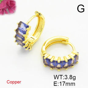 Fashion Copper Earrings  F6E403637ablb-L017