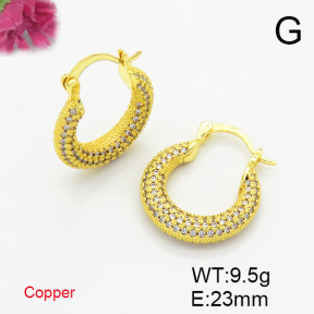 Fashion Copper Earrings  F6E403643ahjb-L017