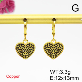 Fashion Copper Earrings  F6E403646vbmb-L017