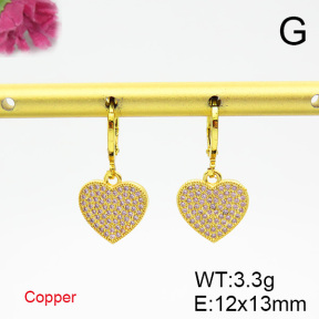 Fashion Copper Earrings  F6E403647vbmb-L017