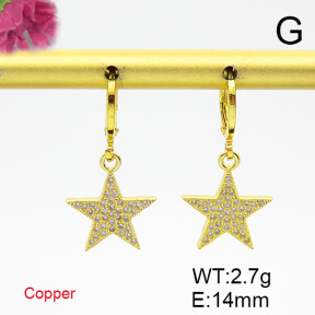 Fashion Copper Earrings  F6E403649vbmb-L017