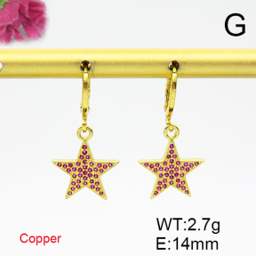 Fashion Copper Earrings  F6E403650vbmb-L017