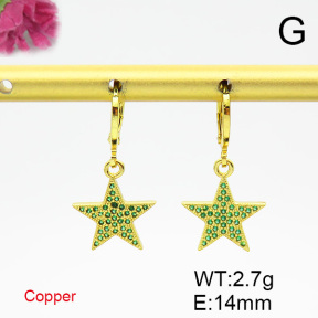 Fashion Copper Earrings  F6E403651vbmb-L017