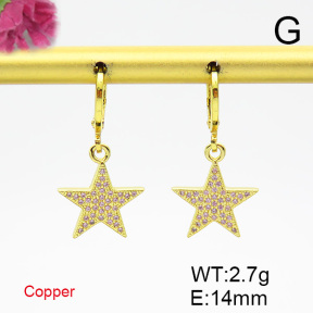 Fashion Copper Earrings  F6E403652vbmb-L017