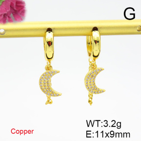 Fashion Copper Earrings  F6E403655vbnb-L017
