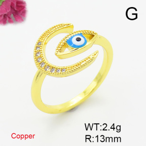 Fashion Copper Ring  F6R300280ablb-L017