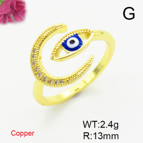 Fashion Copper Ring  F6R300281ablb-L017