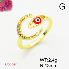 Fashion Copper Ring  F6R300282ablb-L017