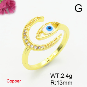 Fashion Copper Ring  F6R300283ablb-L017