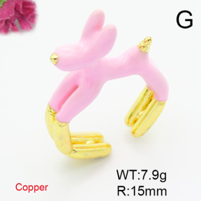 Fashion Copper Ring  F6R300289vbmb-L017