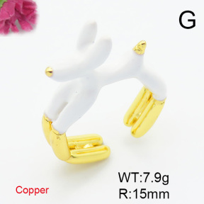 Fashion Copper Ring  F6R300290vbmb-L017
