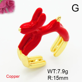 Fashion Copper Ring  F6R300293vbmb-L017