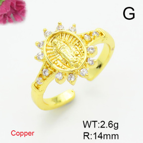 Fashion Copper Ring  F6R401024baka-L017