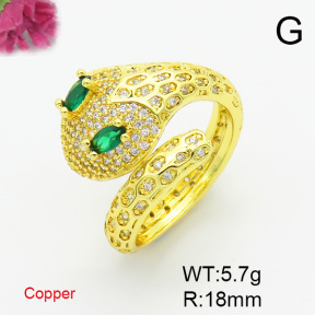 Fashion Copper Ring  F6R401027vbmb-L017