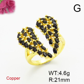 Fashion Copper Ring  F6R401030bhva-L017