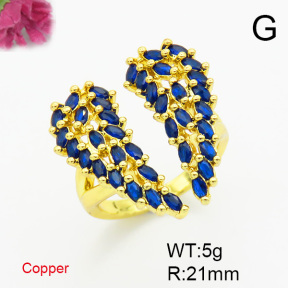 Fashion Copper Ring  F6R401031bhva-L017
