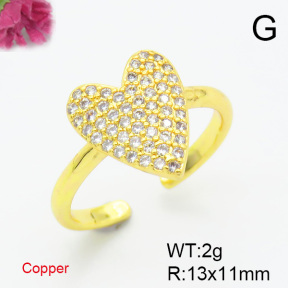 Fashion Copper Ring  F6R401039ablb-L017