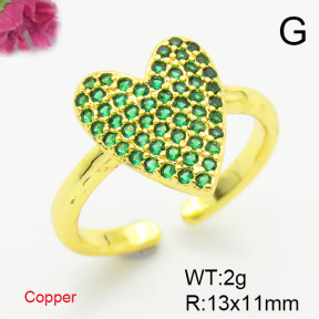 Fashion Copper Ring  F6R401041ablb-L017