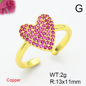 Fashion Copper Ring  F6R401043ablb-L017