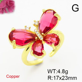 Fashion Copper Ring  F6R401047vbnb-L017