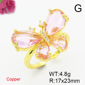 Fashion Copper Ring  F6R401048vbnb-L017