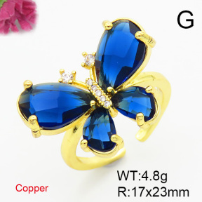Fashion Copper Ring  F6R401050vbnb-L017