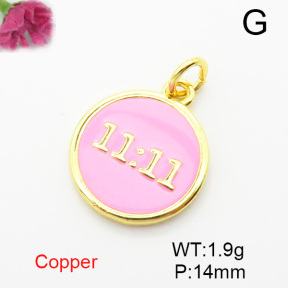 Fashion Copper Pendant  XFF05861vail-L017