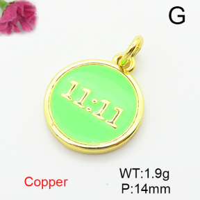 Fashion Copper Pendant  XFF05865vail-L017