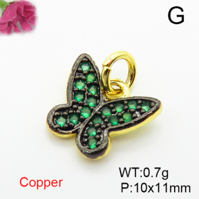 Fashion Copper Pendant  XFF05896avja-L017