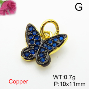 Fashion Copper Pendant  XFF05900avja-L017