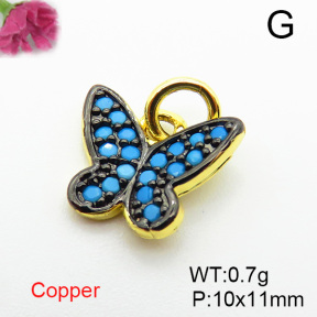 Fashion Copper Pendant  XFF05908avja-L017