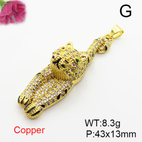 Fashion Copper Pendant  XFF05913vbmb-L017